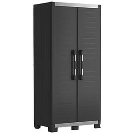 Keter Garage XL Indoor Tall Storage Cabinet - Black