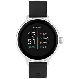 Sekonda Connect Black Strap Calling Smart Watch