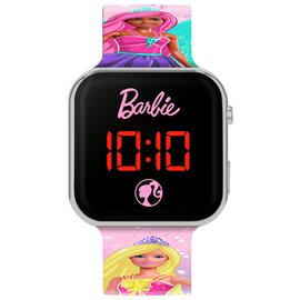 Barbie Kids Multicoloured LED Digital Watch