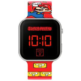 Nintendo Kinds Red Super Mario LED Digital Watch