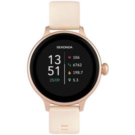 Sekonda Connect Pink Strap Calling Smart Watch
