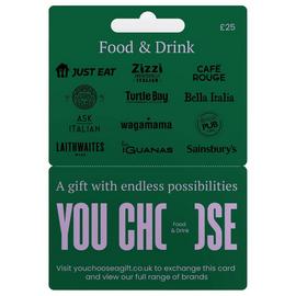 You Choose Food & Drink GBP Gift Card