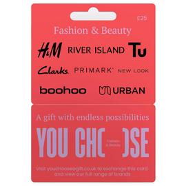 You Choose Fashion and Beauty GBP Gift Card