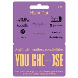 You Choose Night Out GBP Gift Card