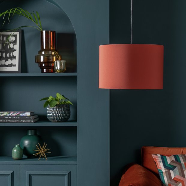 Argos green deals lampshade