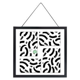 Habitat Clipped Multi Aperture Picture Frame Black - 38x38cm