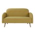 Argos Home Jemima Fabric 2 Seater Sofa in a BoxYellow