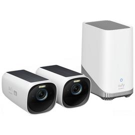 eufyCam 3 4K Security Camera (2-Pack) and HomeBase 3