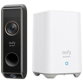 eufy Video Doorbell 2K Dual Camera with HomeBase 2