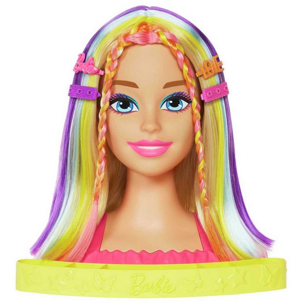 Barbie Hair Style Set - Barbie Hair Brush Hair Clip and Mirror