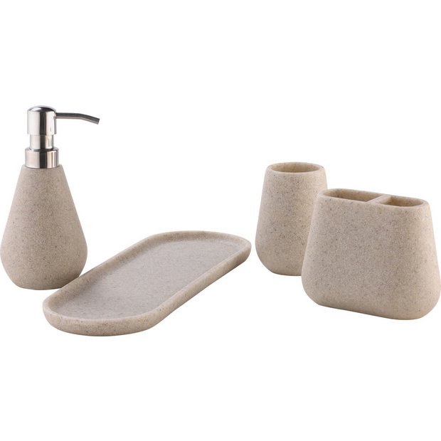 Buy Heart of House Bathroom Sandstone Set at Argos.co.uk Your Online Shop for Bathroom sets
