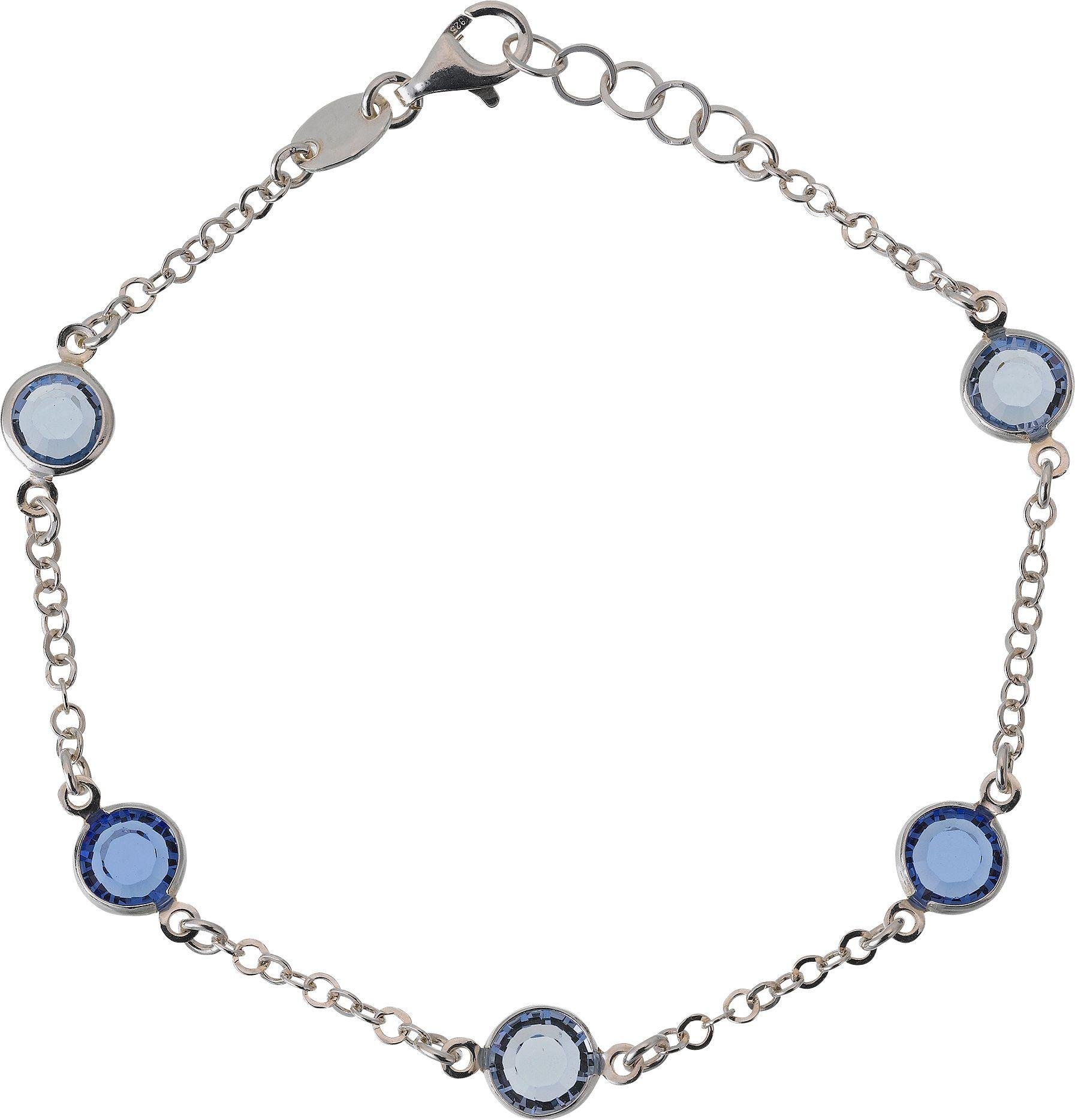 swarovski blue bracelet