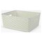 Argos Home Set of 3 Rattan My Style Storage Boxes - White