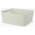Argos Home Set of 3 Rattan My Style Storage Boxes - White
