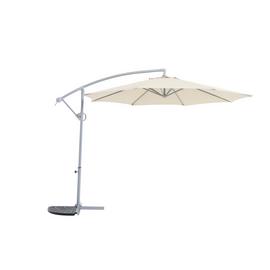 Habitat Rotating Overhanging Garden Parasol - Cream