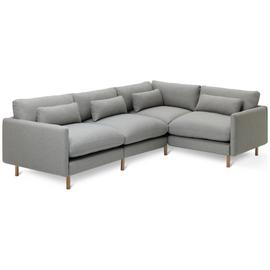 Habitat Paola Modular Left Hand Corner Sofa Set-Grey