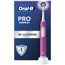 Oral-B Junior Kids Electric Toothbrush - Pink