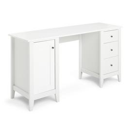 Habitat Minato 3 Drawer Office Desk - White