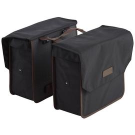 Decathlon 500 Waterproof Pannier Rack Bike Bag - 2x20L