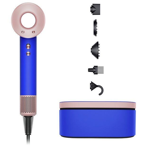 Buy Dyson Supersonic Hair Dryer with Gift Case Blue Blush Hair dryers Argos