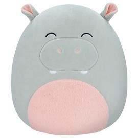Original Squishmallows 12-inch - Harrison Grey Hippo