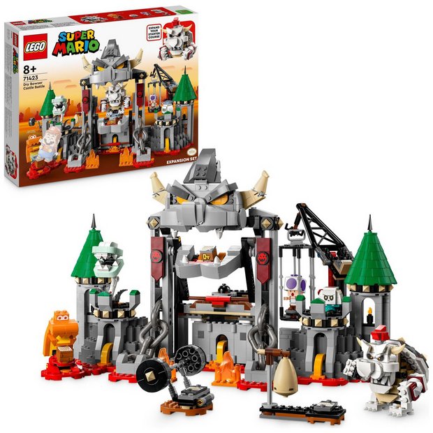 Buy LEGO Super Mario Dry Bowser Castle Battle Expansion 71423