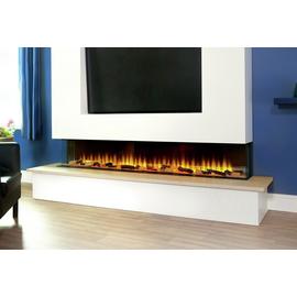 Adam Sahara Media 2kW 81 Inch Electric Wall Fire