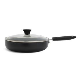 Habitat 28cm Non Stick Aluminium Saute Pan with Lid