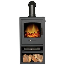 Adam Bergen 1.8kW Electric Stove With Angled Pipe