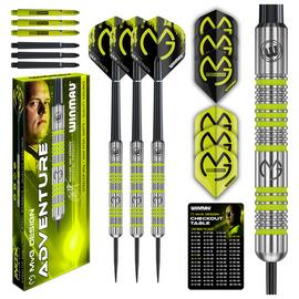 Winmau Michael van Gerwen MvG Adventure 20g Steel Darts Set