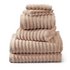 Argos Home Ribbed 6 Piece Towel Bale