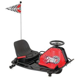 Razor Crazy Cart Electric Go Kart Ride On - Red & Black