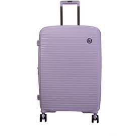 IT Hard Large Light Weight Expandable 8 Wheel Suitcase-Lilac