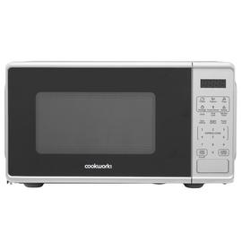 Cookworks 700W Digital Microwave - Silver