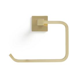 Habitat Toilet Roll Holder - Brushed Gold