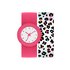 Tikkers Childrens Pink Snap Band Strap Watch