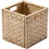 Argos Home Water Hyacinth Cubed Storage Basket - Small Weave