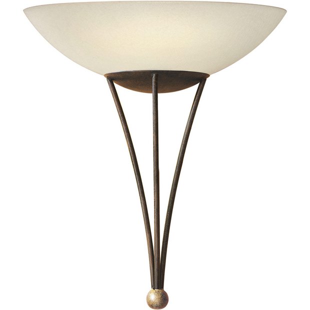 Buy Eglo Mestre Antique Gold Wall Light at Argos.co.uk Your Online