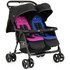 Joie Aire Blue and Pink Twin Pushchair