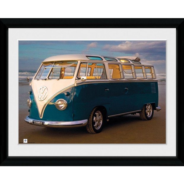 Buy GB Eye Volkswagen Blue Kombi Framed Print at Argos.co.uk Your