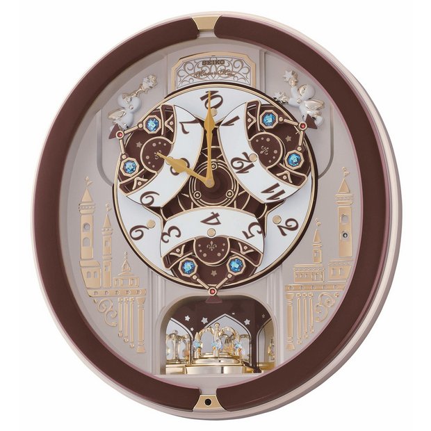 Buy Seiko Moving Melody Rotating Pendulum Wall Clock at Argos.co.uk
