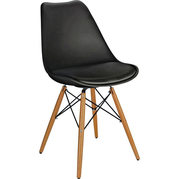 Buy Hygena Charlie Chair - Black at Argos.co.uk - Your Online Shop for