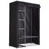 Argos Home Metal and Polycotton Double Wardrobe - Black