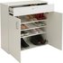 HOME Venetia Shoe Storage Cabinet - White