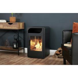 Adam Bellini 3kW Bio Ethanol Stove - Black