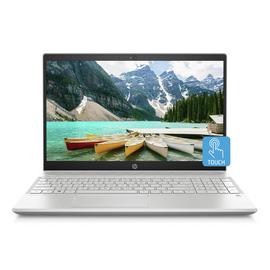 HP Pavilion 15.6 Inch A9 4GB 128GB FHD Touch Laptop - Silver
