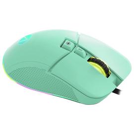 STEALTH Light-Up USB Gaming Mouse - Mint