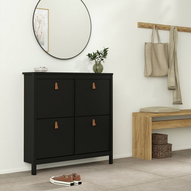 Buy Tvilum Madrid Shoe Storage Cabinet Black Shoe storage Argos