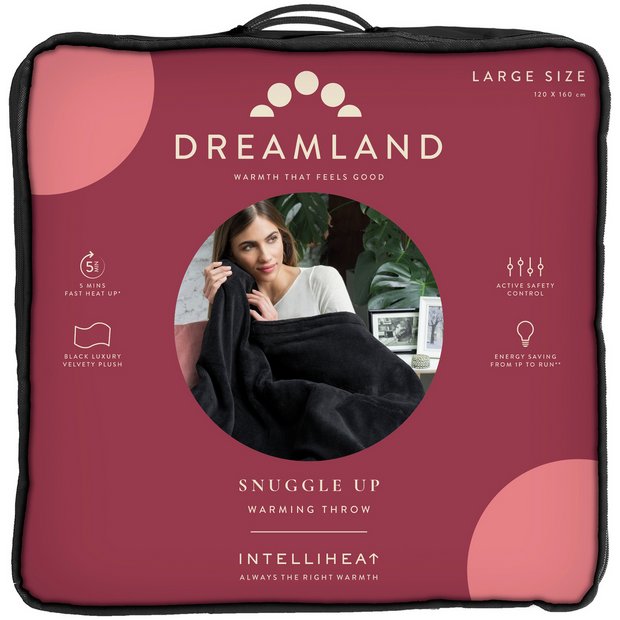 Heated snuggle blanket sale