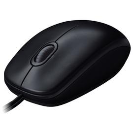 Logitech M100 Wired Mouse - Black